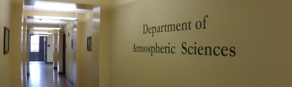 Atmospheric Science hallway