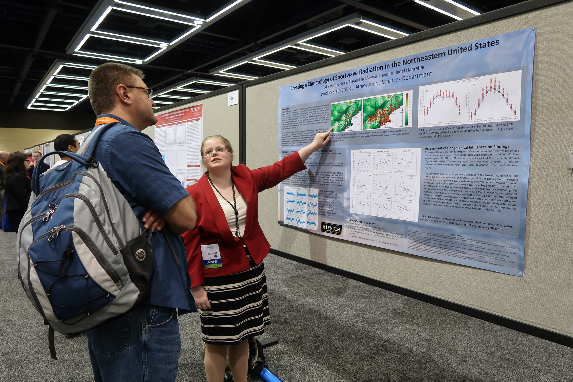 Students and Faculty Present at National AMS Annual Meeting