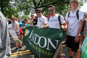 Lyndon State students at the People's Climate March